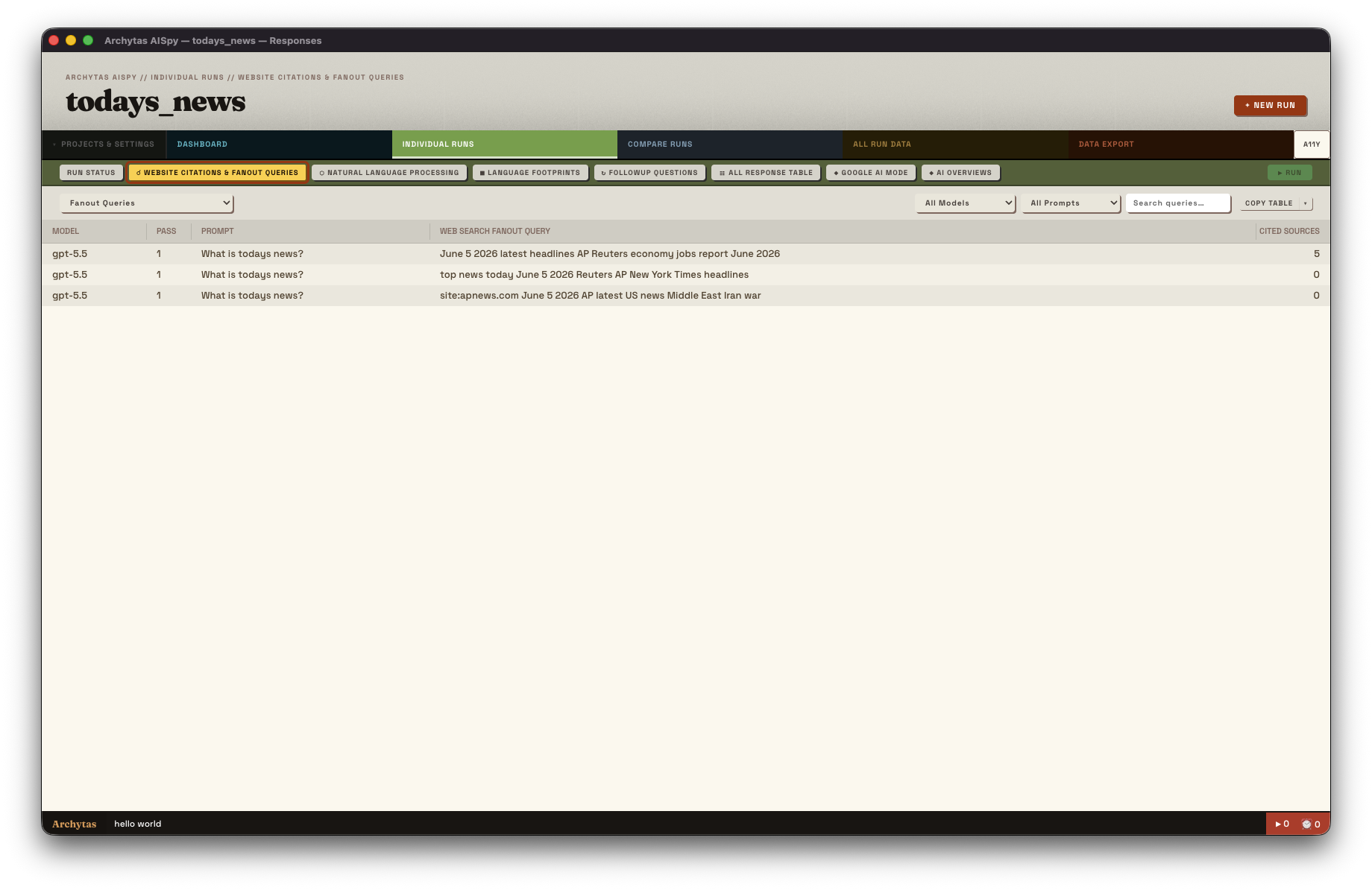 Fanout Query Overview